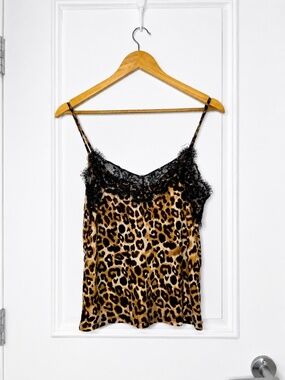 Zara Trafaluc Leopard Print Cami – Size Small